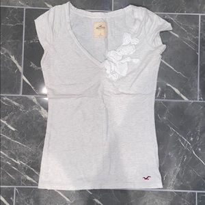 Cream Hollister top